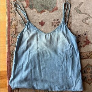 Cloth & Stone Denim Blue Camisole